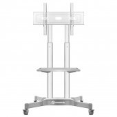 Мобильная стойка для ТВ ONKRON TS1351 белая
