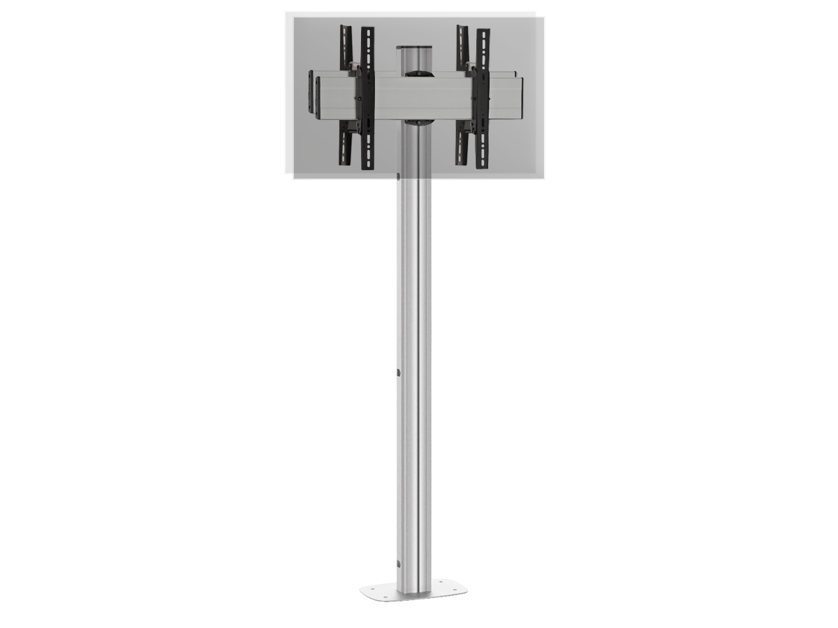 Напольный двухсторонний стационарный стенд FM1844 Dual Silver