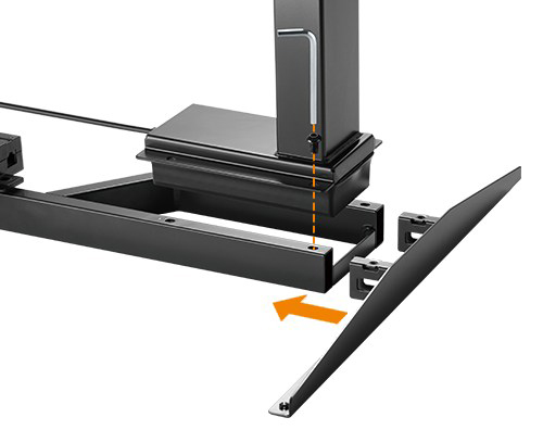 Регулируемый  двухмоторный каркас Ergo Desk Pro