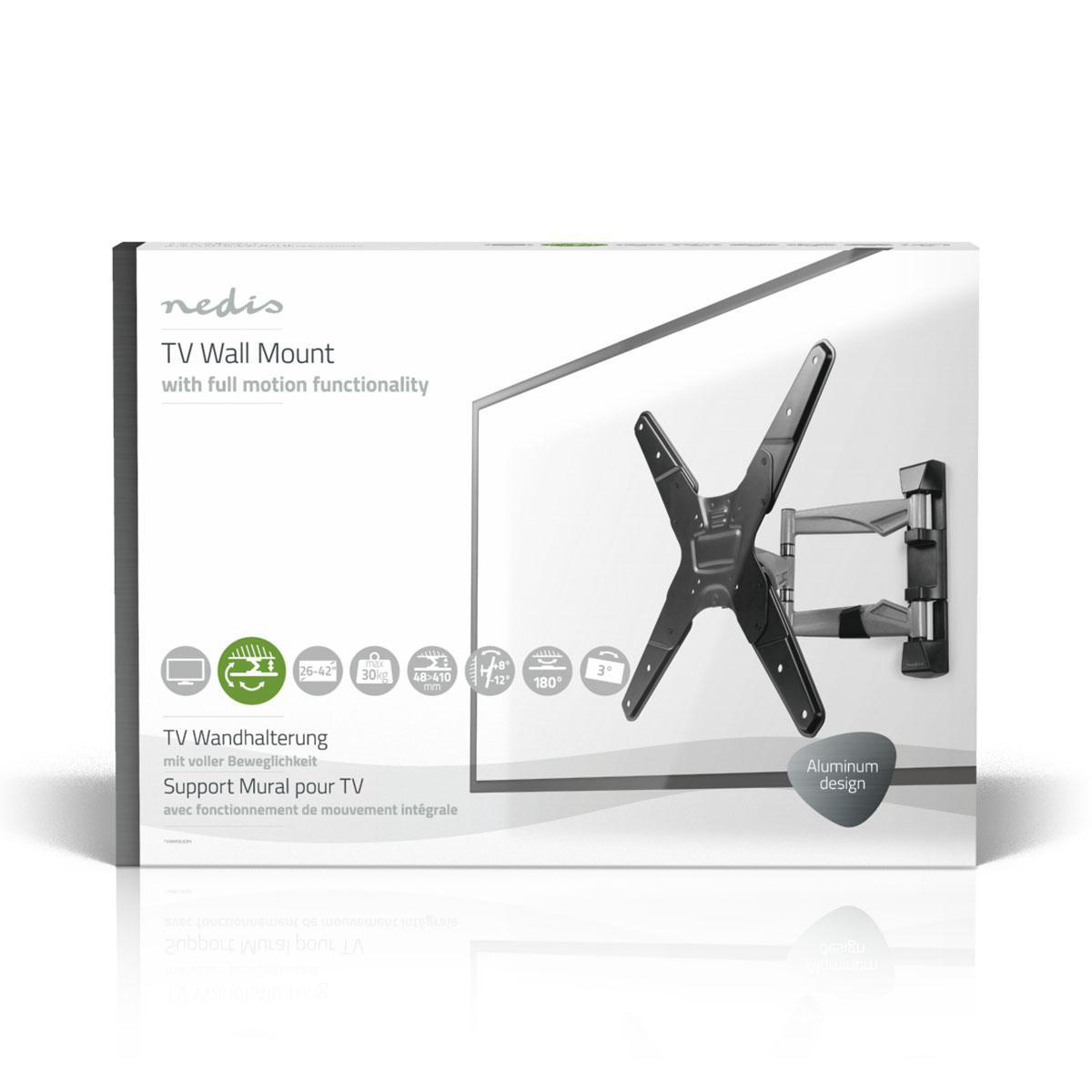 Поворотный кронштейн Nedis TVWM 5530 BK