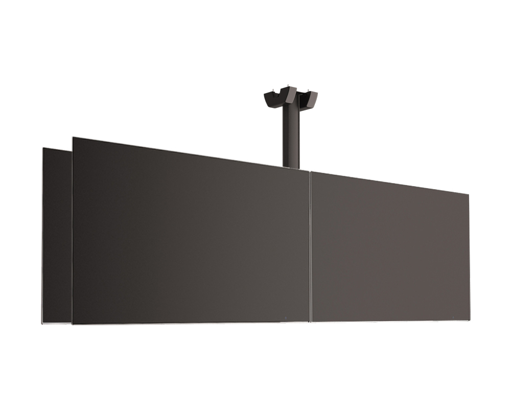 Потолочное двухстороннее крепление для видеостены Vogel's C1280 Dual Black