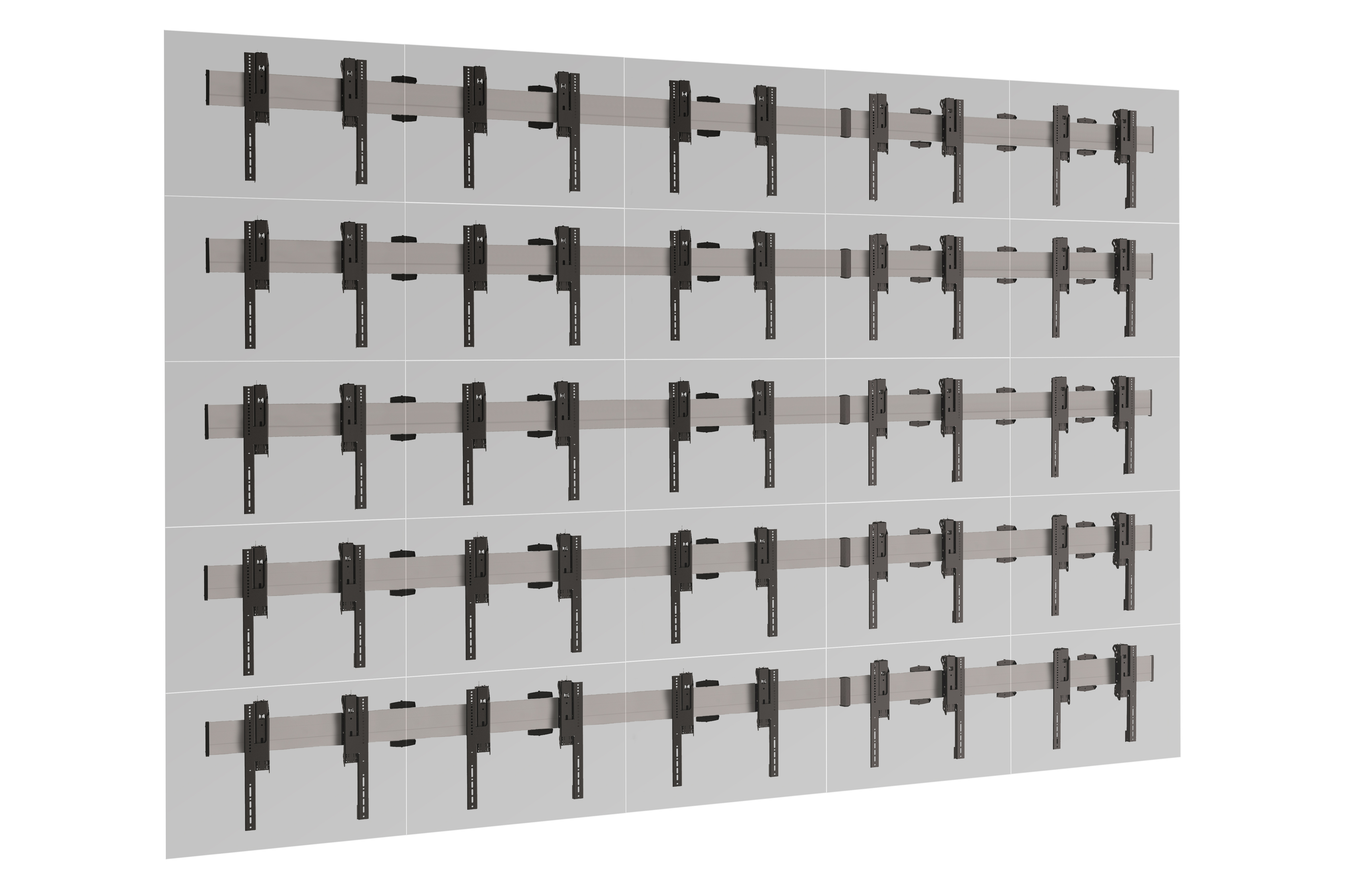 Крепления для видеостены Vogels W5564 Silver