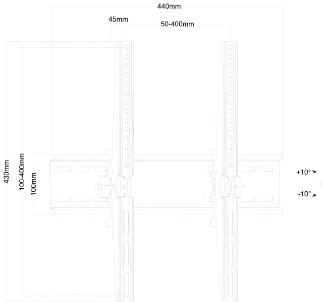 Кронштейн MasterKron PLN56-44T