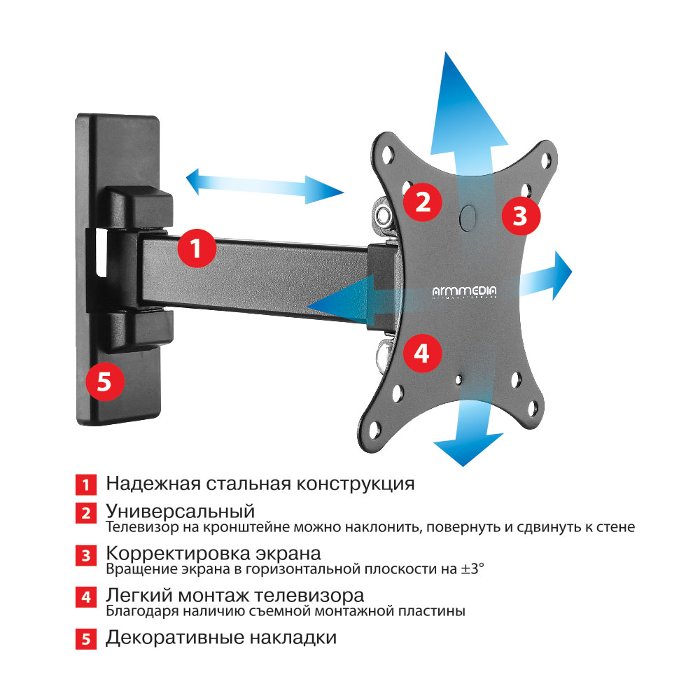 Кронштейн ArmMedia Mars-1