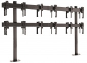 Напольный двухсторонний фиксированный стенд FF2384 Dual Black