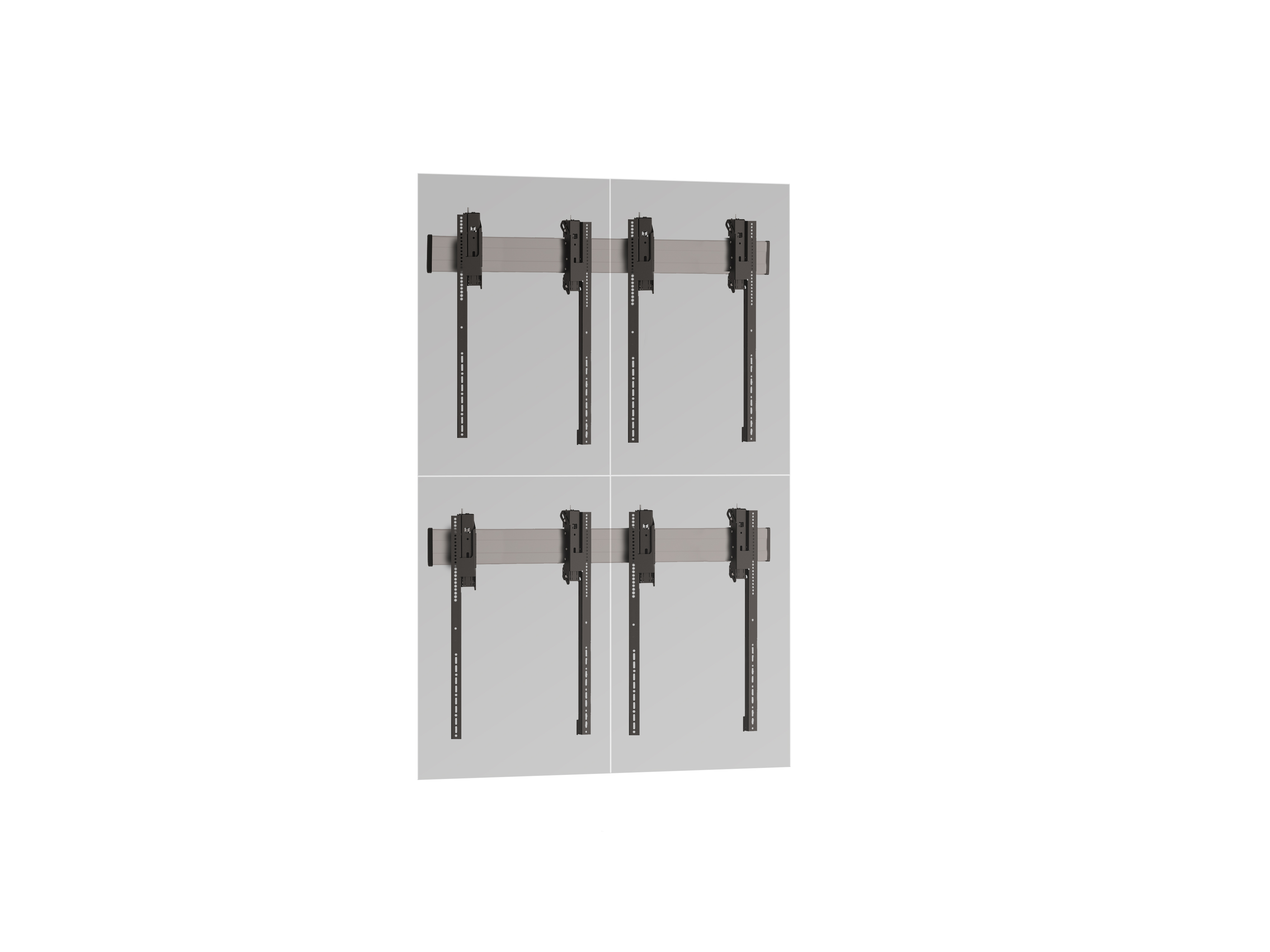 Крепления для видеостены Vogels W2284P Silver