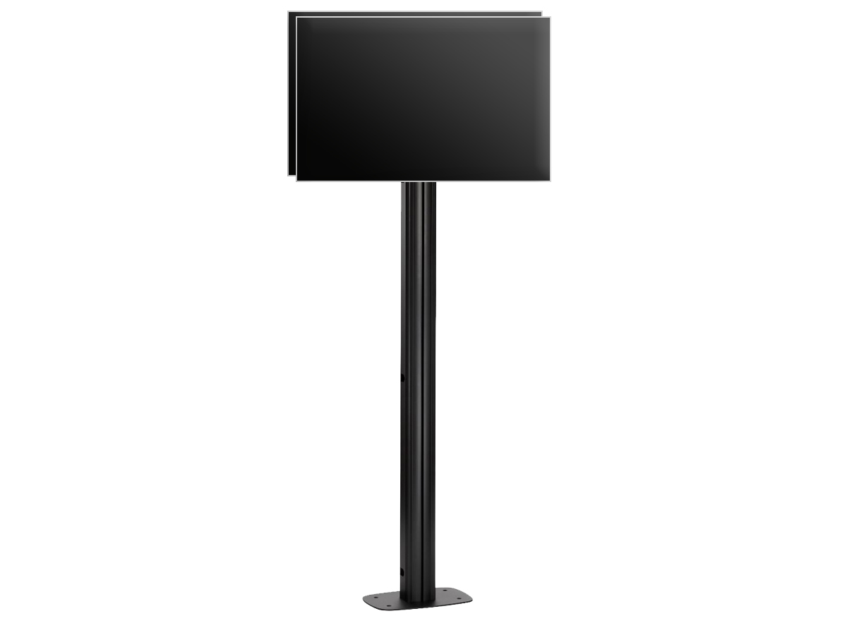 Напольный двухсторонний стационарный стенд FM1844 Dual Black
