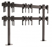 Напольный двухсторонний фиксированный стенд FF2344 Dual Black