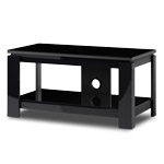 Стеклянная тумба под телевизор Sonorous HG 820-BLK