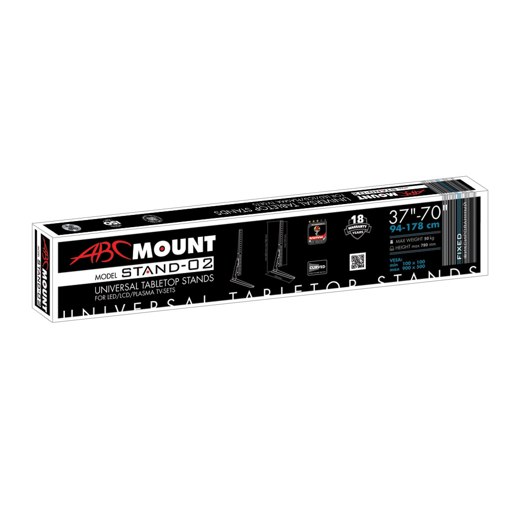 Настольный кронштейн для телевизоров ABC MOUNT STAND-02