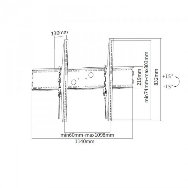 Кронштейн ITECHmount PLB-120 черный
