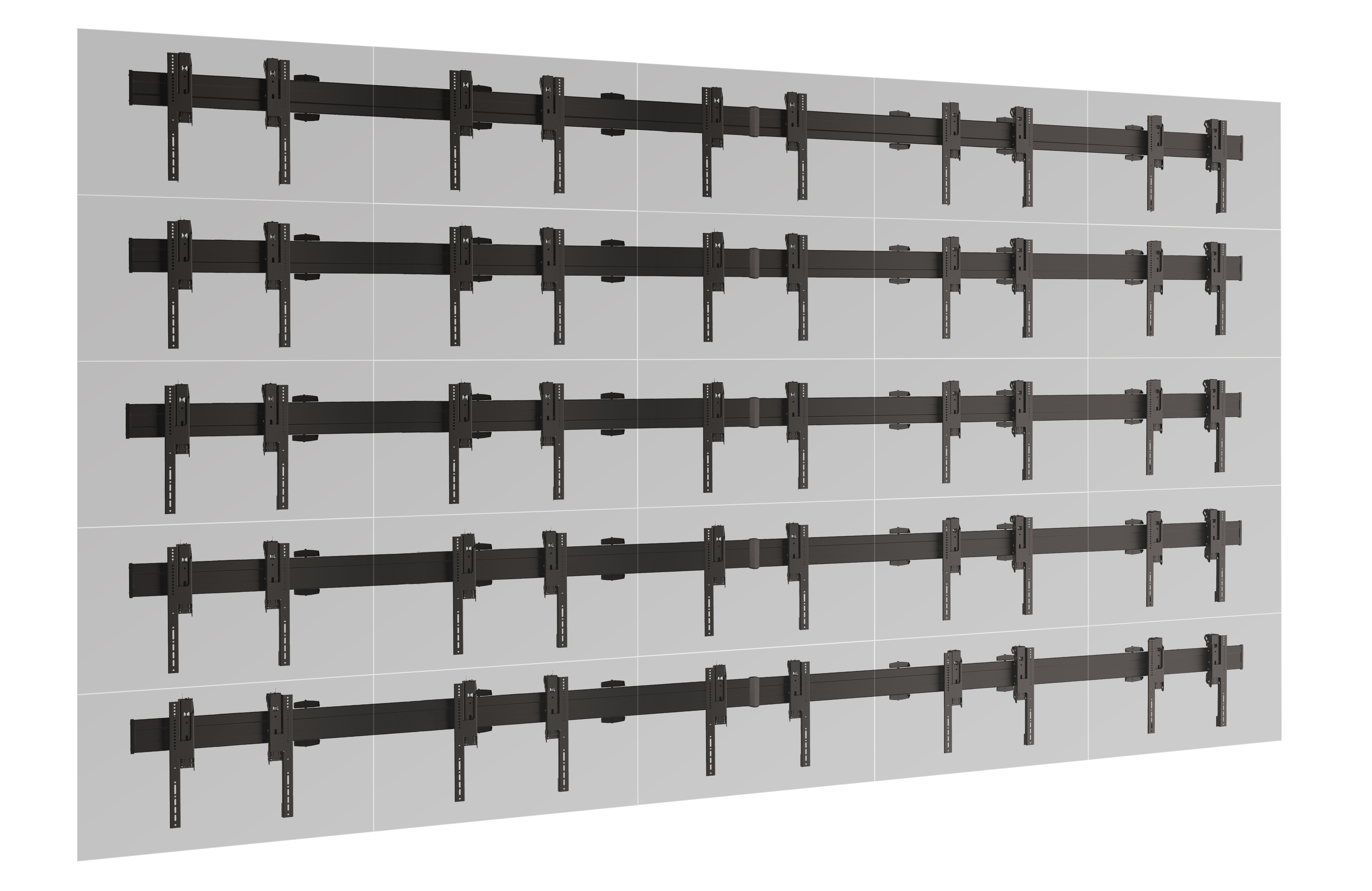 Крепления для видеостены Vogels W5584 Black