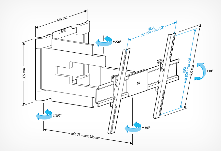Кронштейн Holder Element LEDS-7025