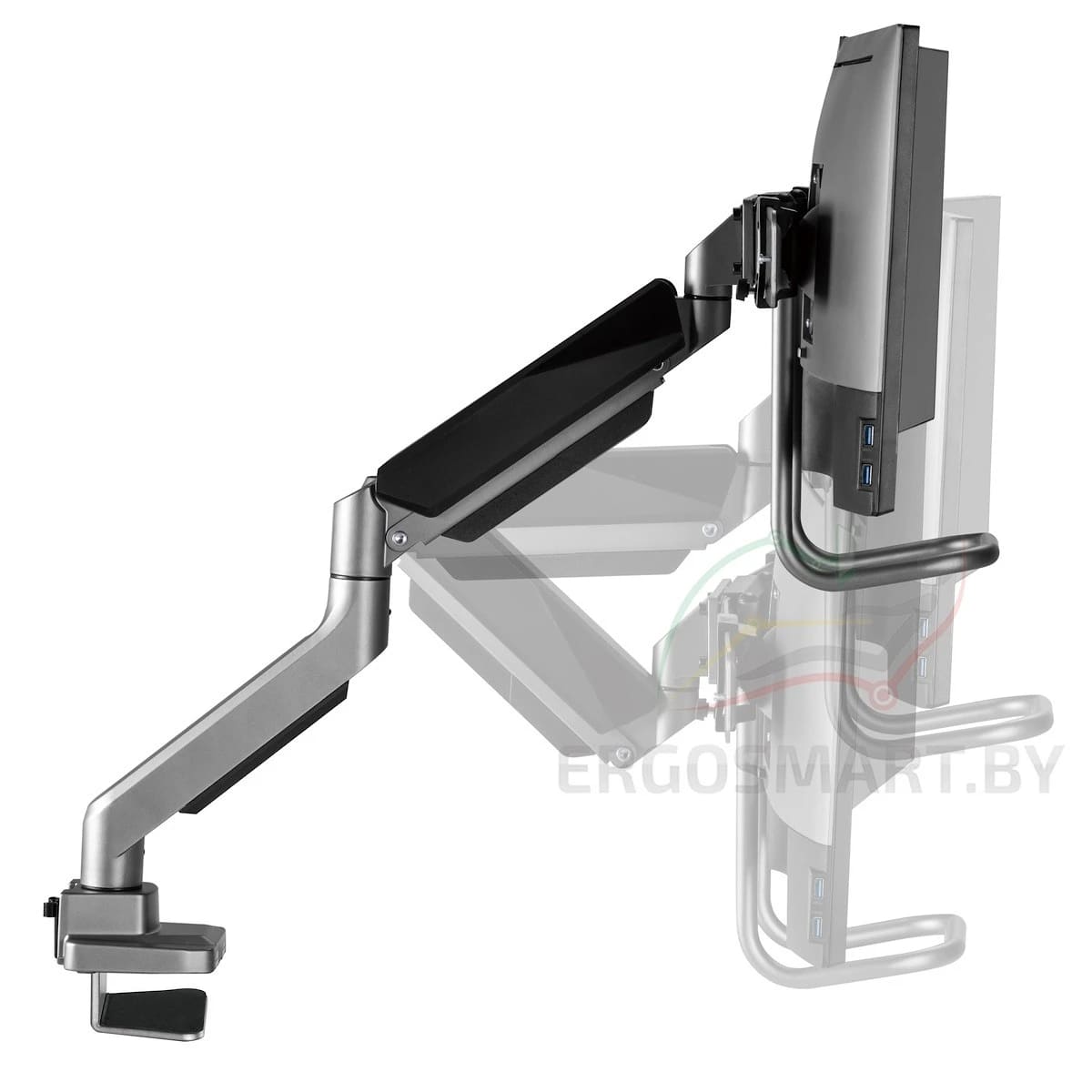Кронштейн для двух мониторов Heavy-Duty Combi LDT52-C022