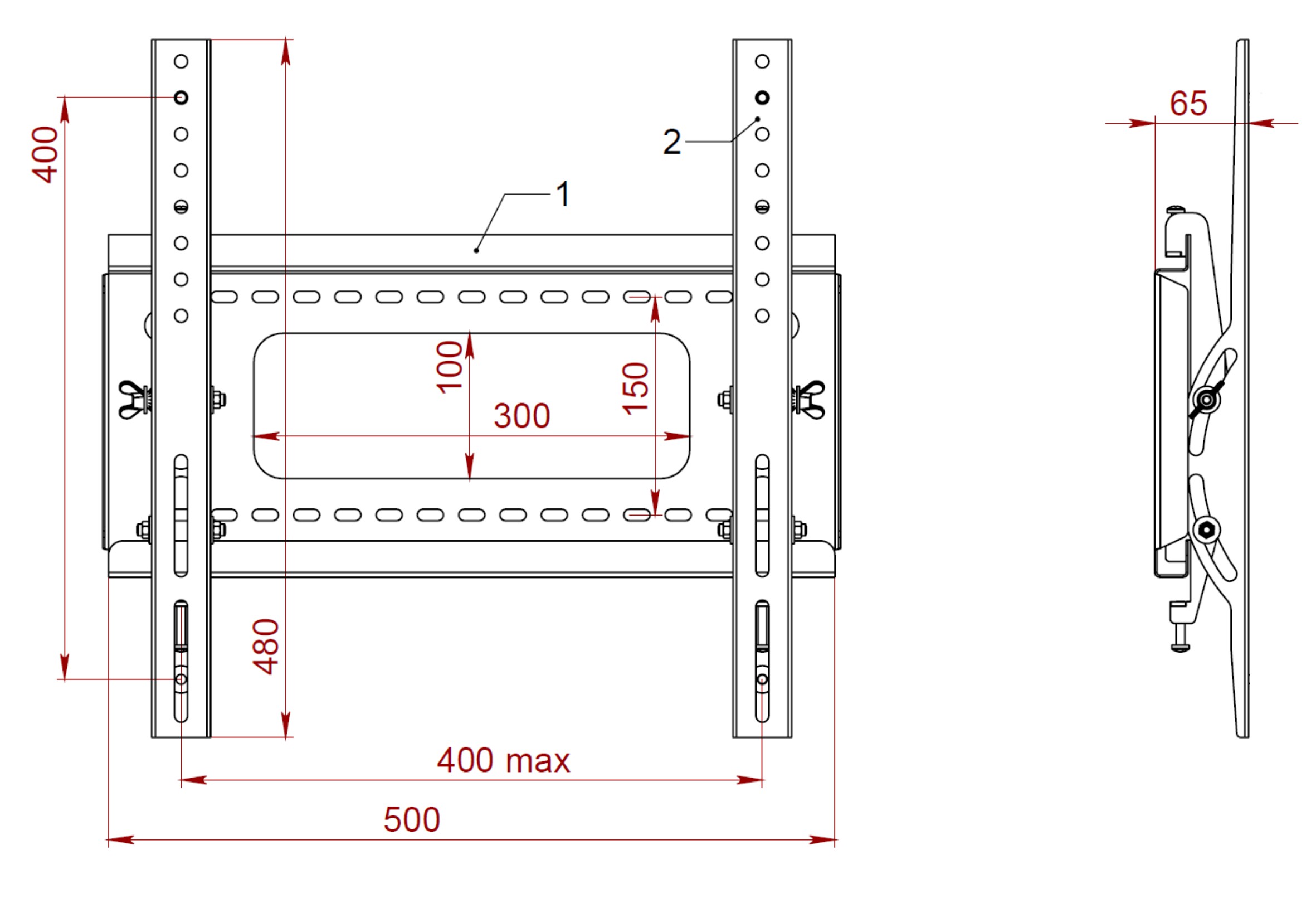Кронштейн PRINTLUX PL 401.B