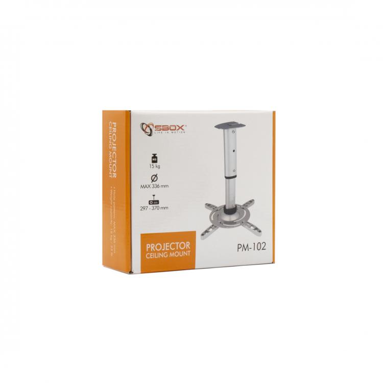Кронштейн потолочный для проектора SBOX PM-102