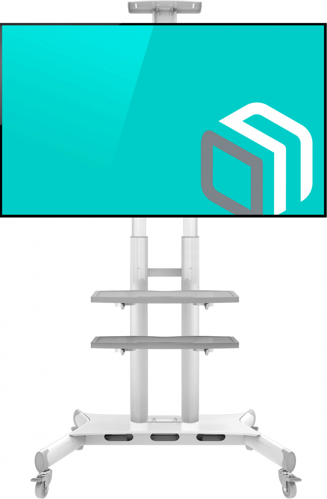 МОБИЛЬНАЯ СТОЙКА ONKRON TS1881 белая
