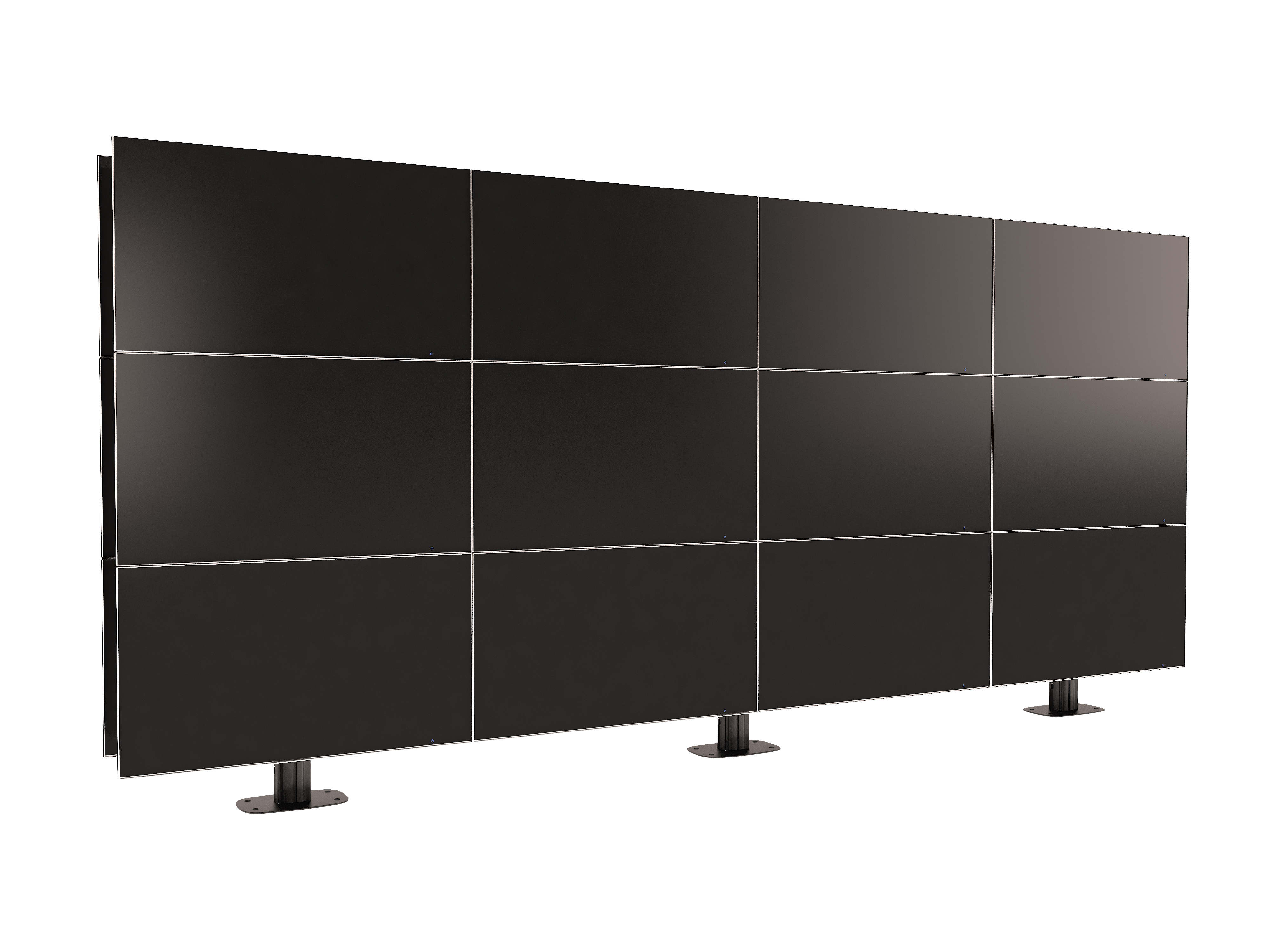 Напольный двухсторонний фиксированный стенд FF3464 Dual Black