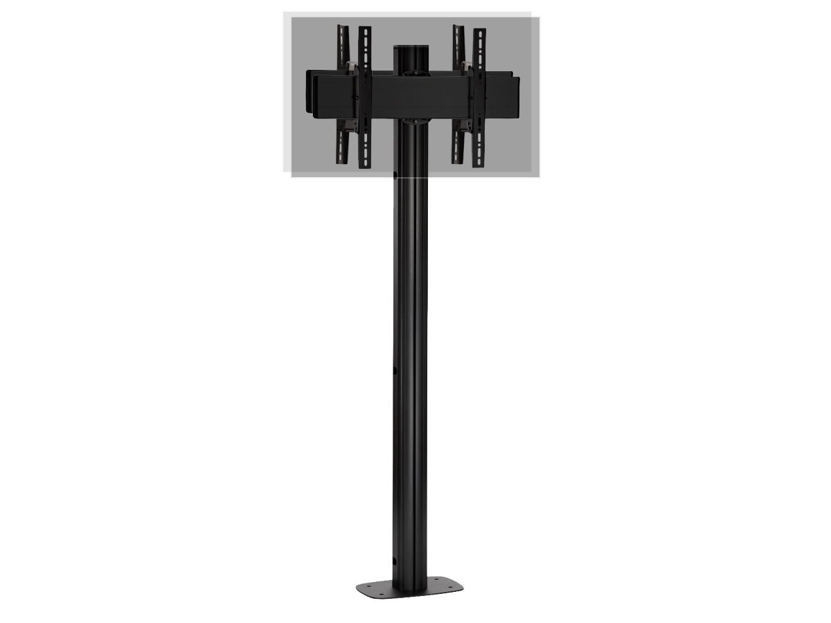 Напольный двухсторонний стационарный стенд FM1844 Dual Black