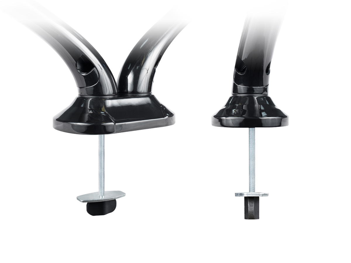 Настольное крепление для 2 мониторов диагональю 13-27'' газово-пружинными амортизаторами BMMC-02C