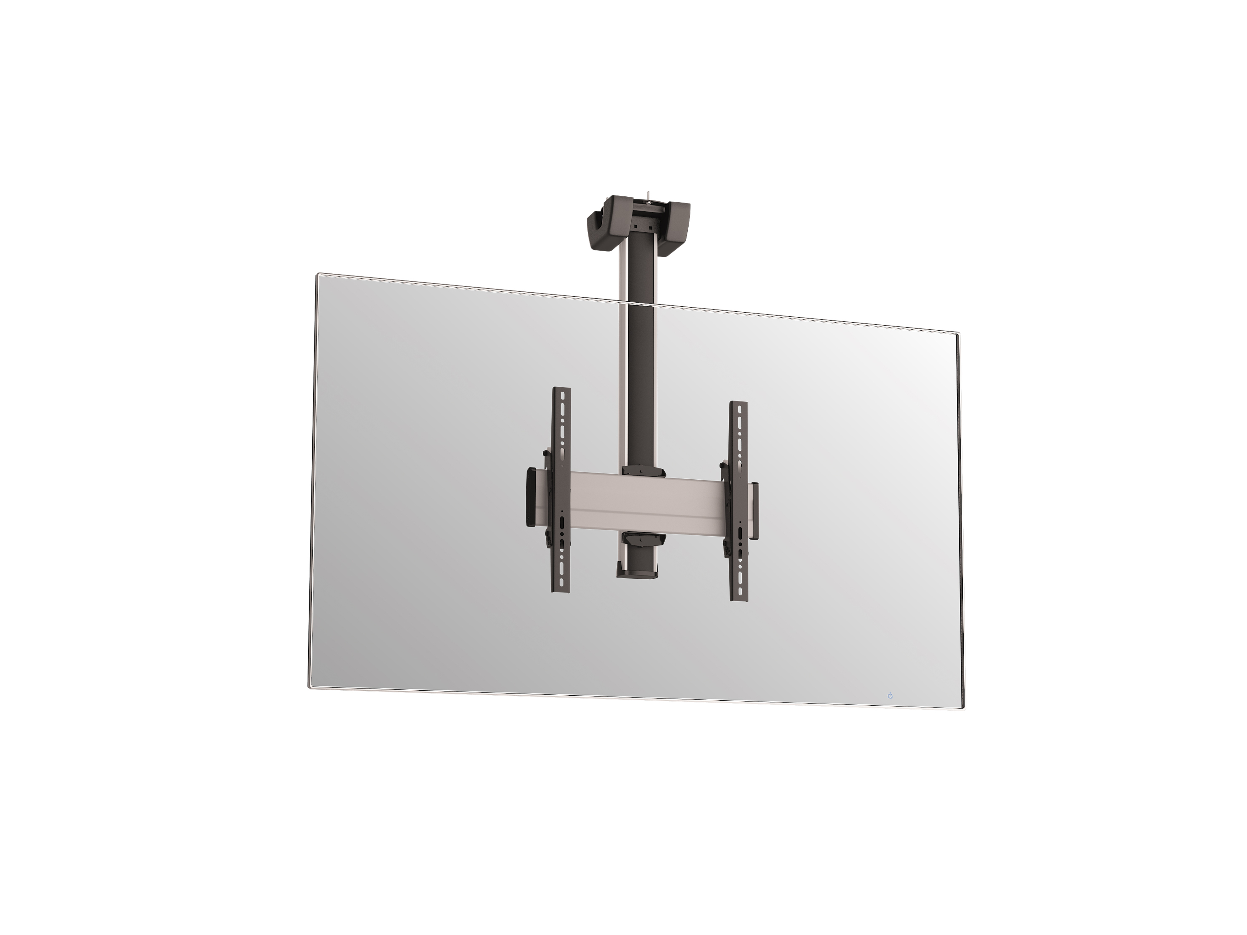 Комплект потолочного поворотного крепления для дисплеев CT0844 Silver