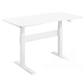 Стол с регулируемой высотой Air Desk (L) Ergosmart белый