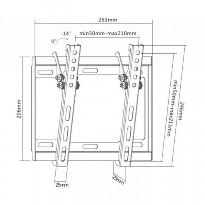 Кронштейн ITECHmount PL2T