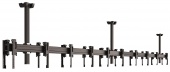 Потолочное двухстороннее крепление для видеостены Vogel's C1580 Dual Black