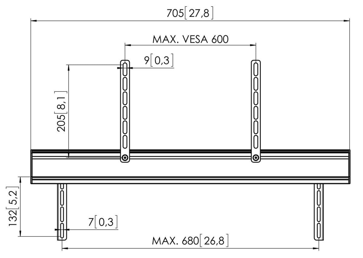 Кронштейн для саундбара Vogel's SOUND 3450