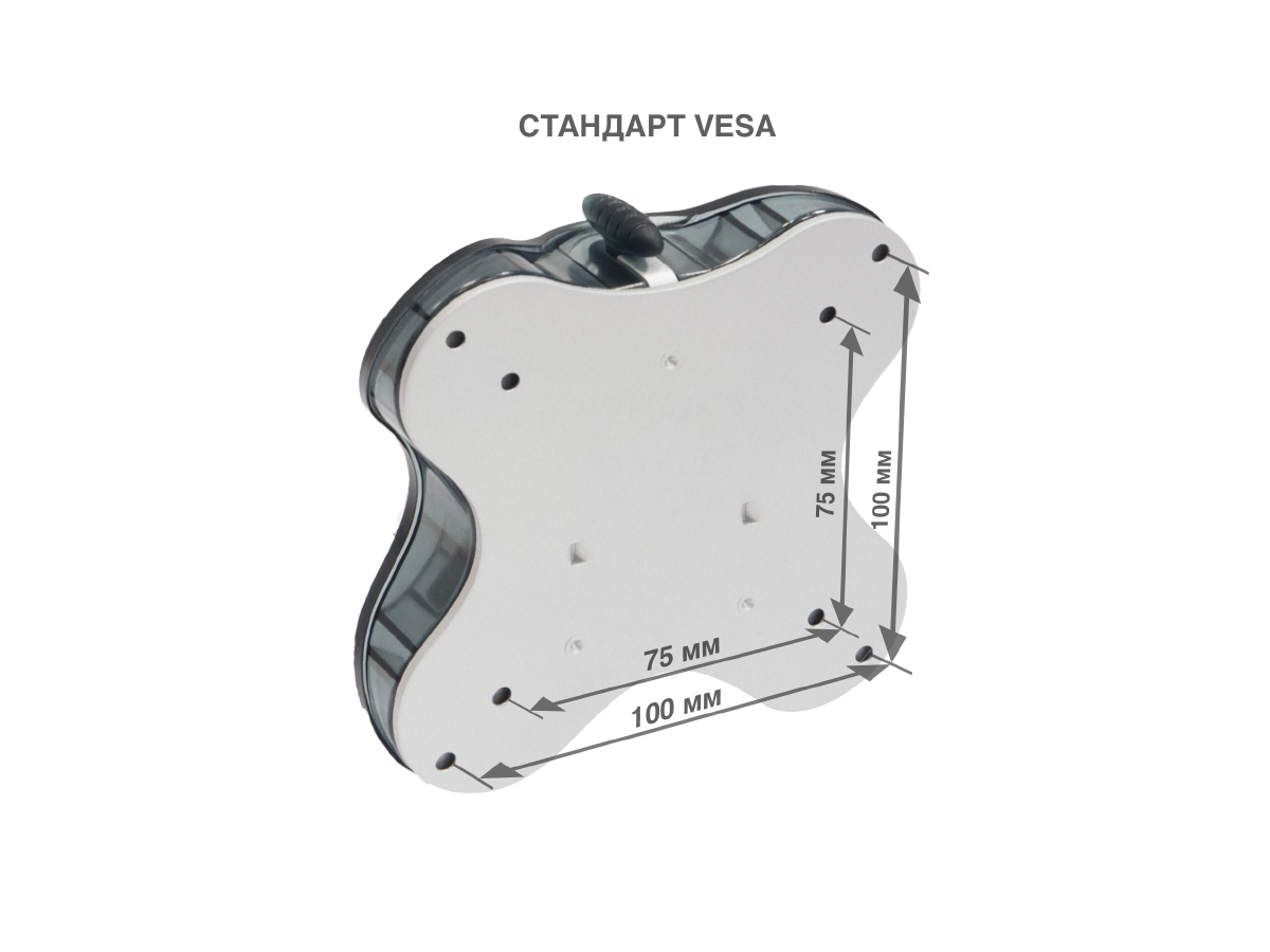 Настольное крепление back-to-back для 16 мониторов ErgoFount TBBS-1600C
