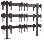 Напольный двухсторонний фиксированный стенд FF3344 Dual Black
