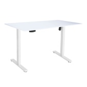 Стол Electric Desk Slim  белый столешница  белый 1200x650 18 мм