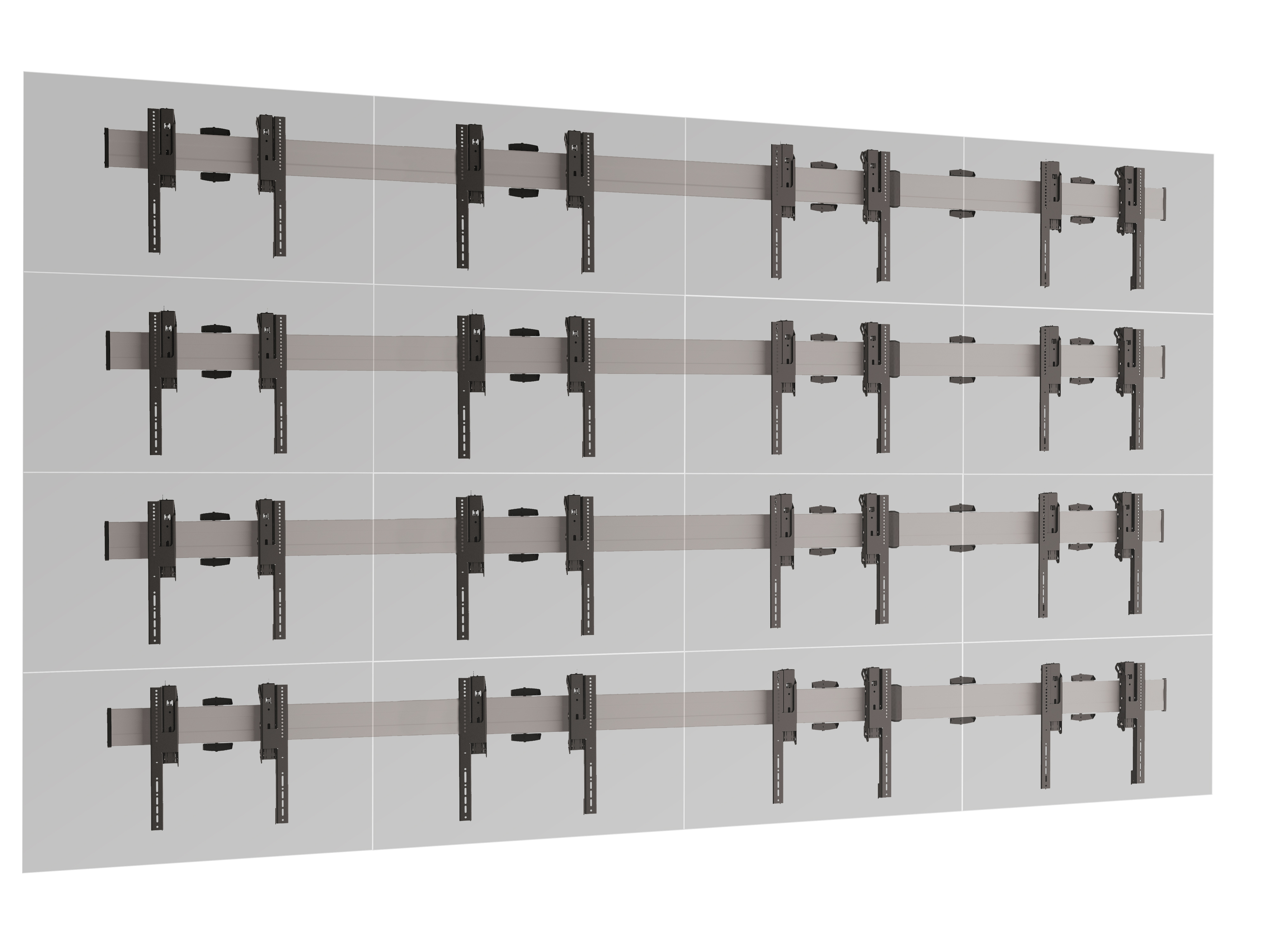 Крепления для видеостены Vogels W4464 Silver