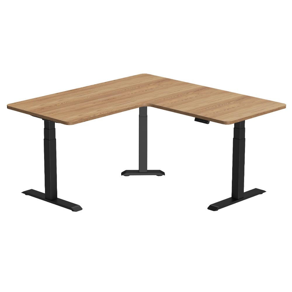 Каркас стола угловой трехмоторный Aoke Wing Pro black