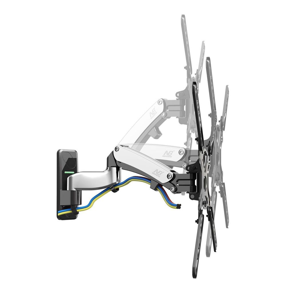 Кронштейн с газлифтом NB F450, хром