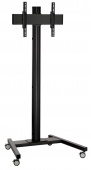 Напольный мобильный стенд для дисплея T1844 Black
