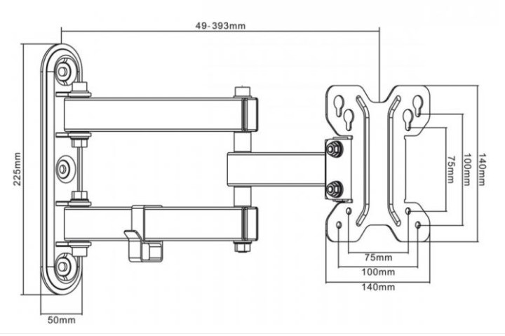 Кронштейн для телевизора Maclean MC-740