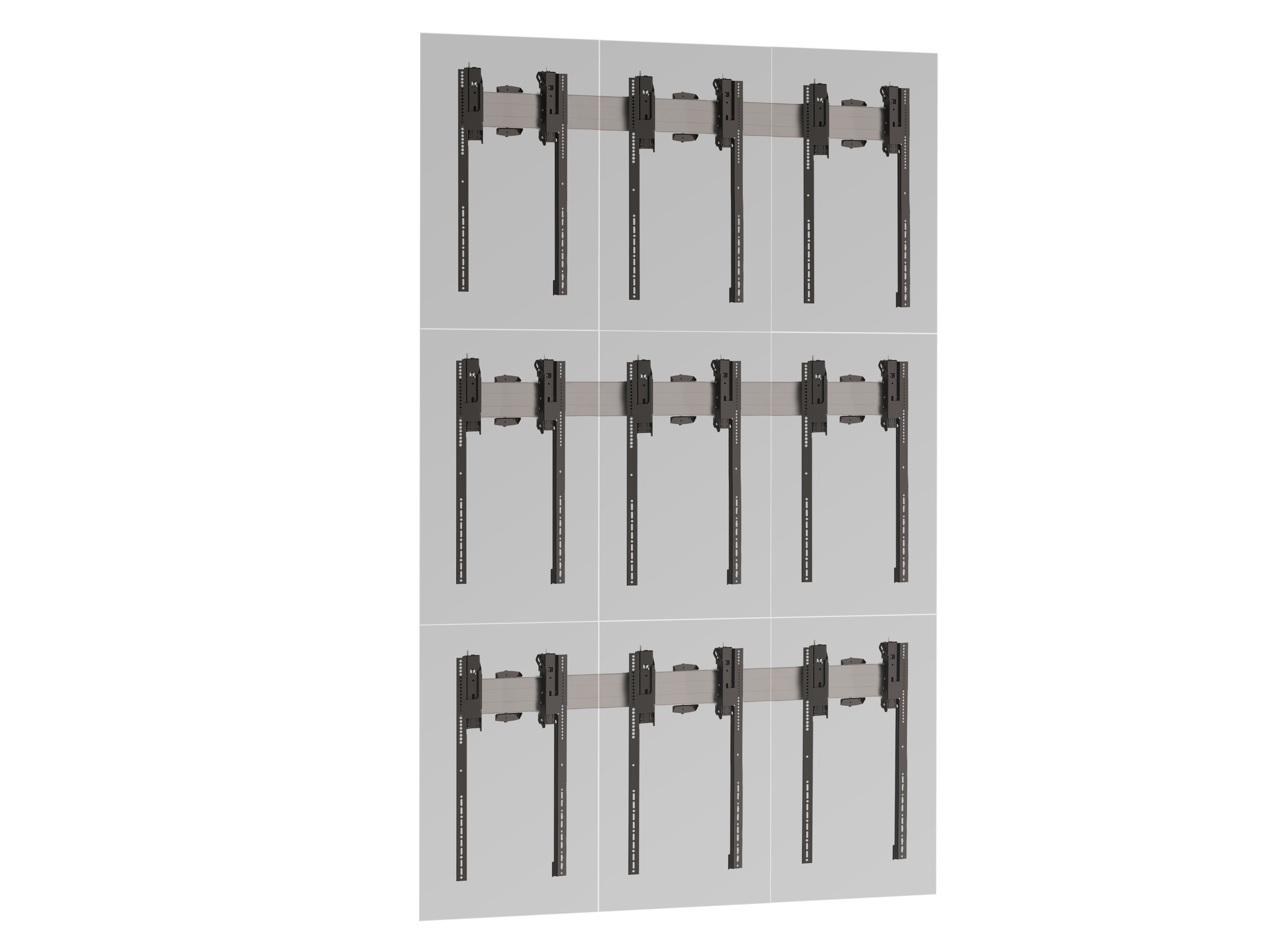 Крепления для видеостены Vogels W3384P Silver