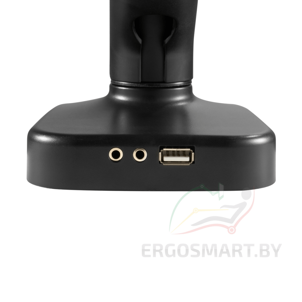 Кронштейн для монитора Ergosmart Power Black c USB