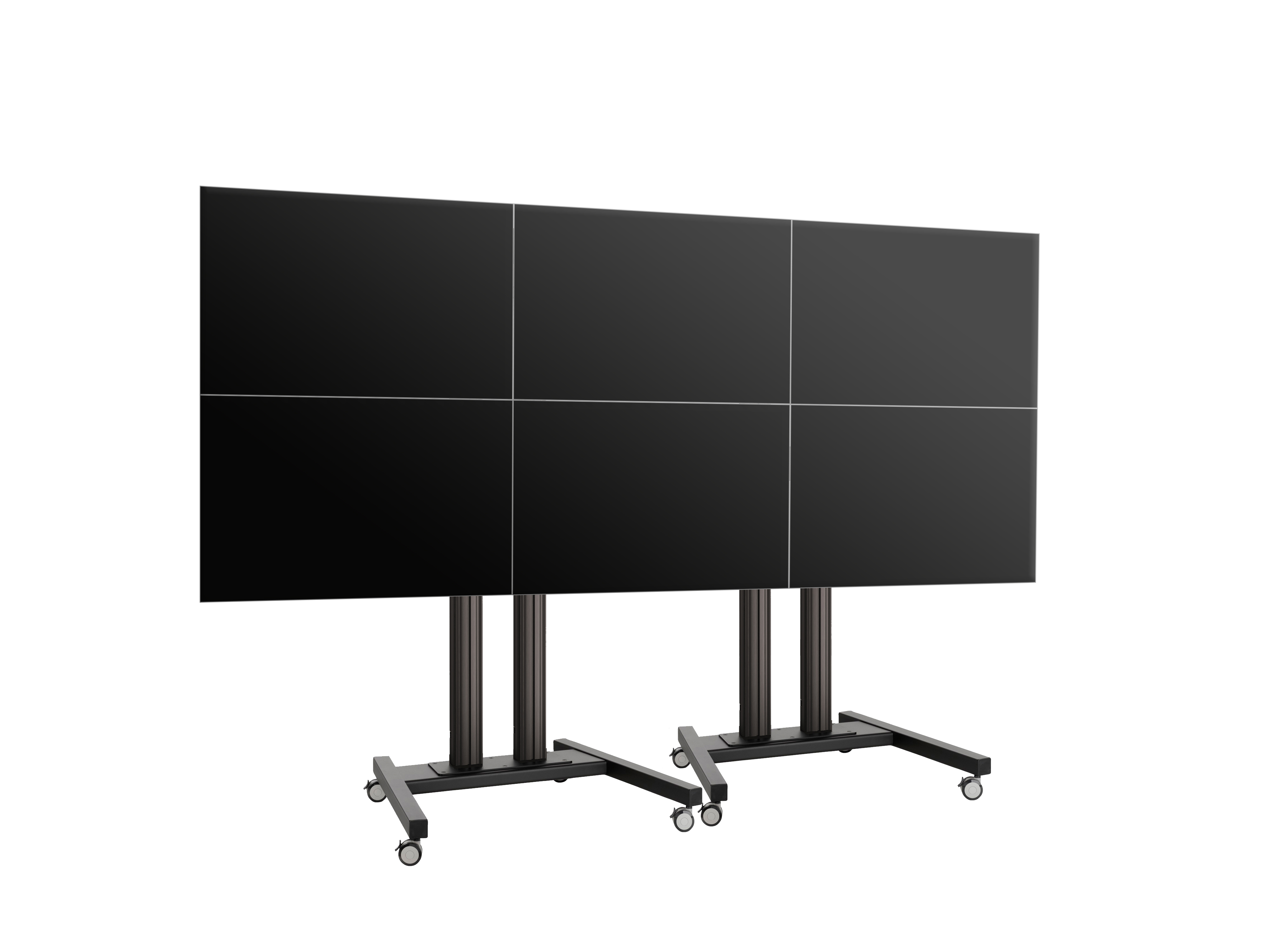 Напольный мобильный стенд для видеостены FT2344 Black