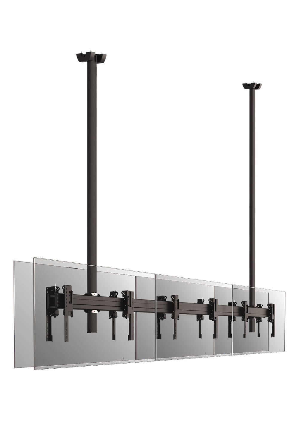 Потолочное двухстороннее крепление для видеостены Vogel's C1330 Dual Black