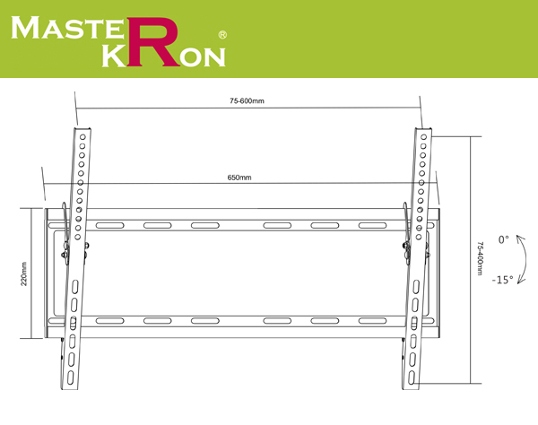 Кронштейн MasterKron PLN07-46T
