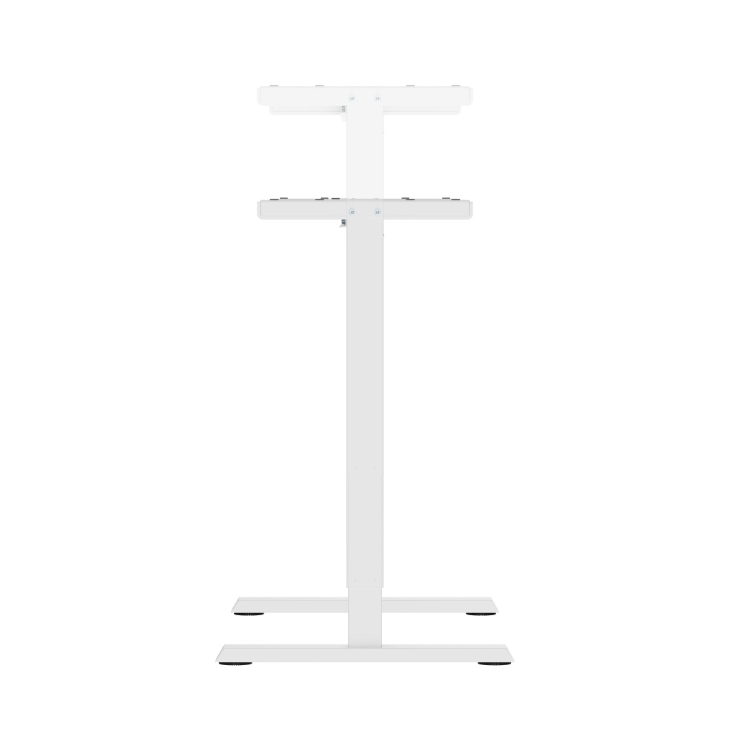 Стол регулируемый Electric Desk Light  белый столешница 1200x650 25 мм бетон чикаго