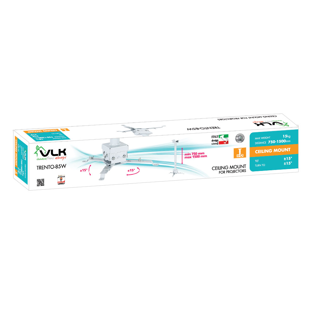 Кронштейн для проектора VLK Trento-85w белый