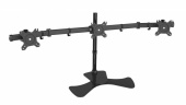 Кронштейн на 3 монитора Cactus CS-VM-MP330S-BK
