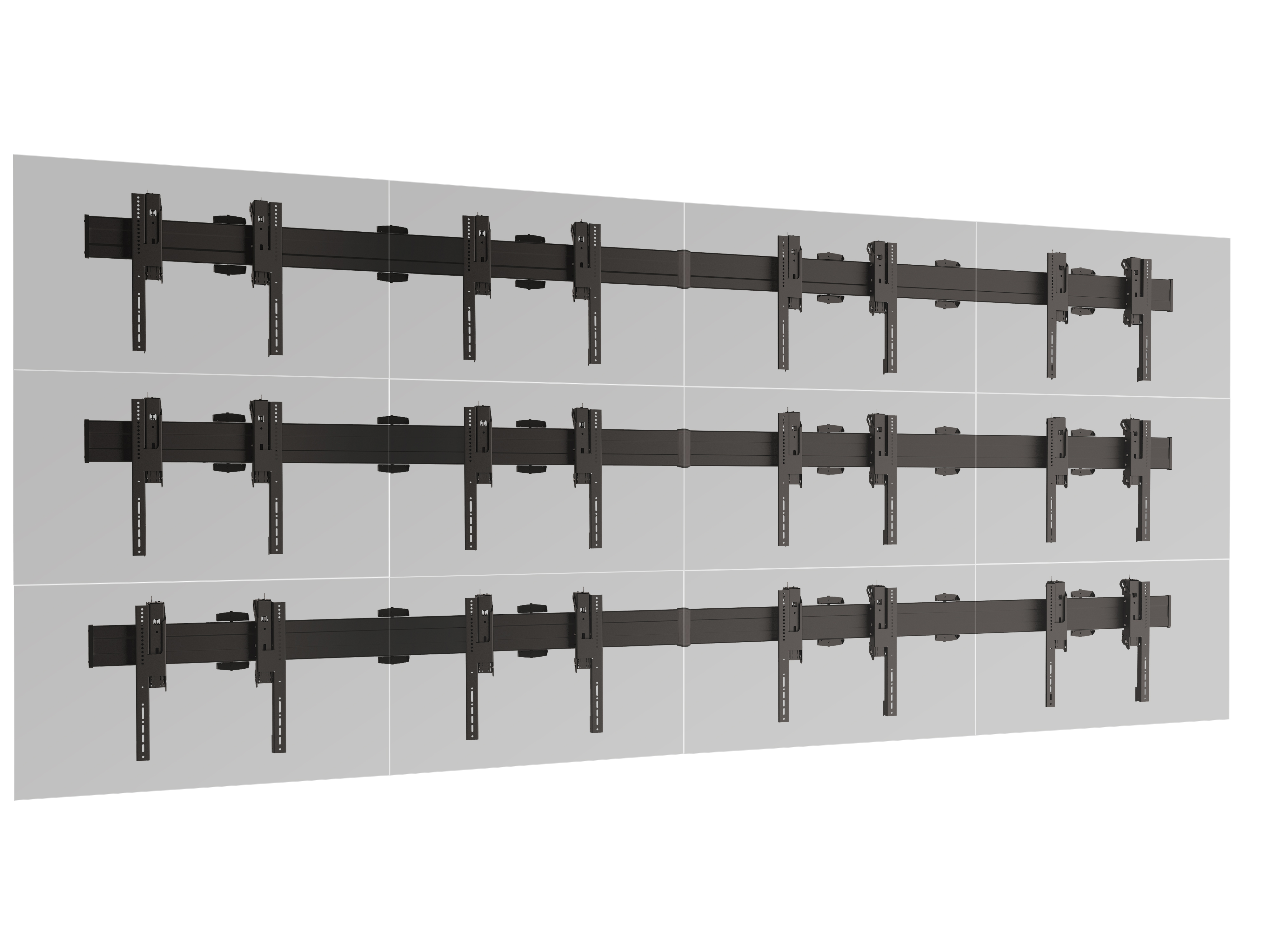 Крепления для видеостены Vogels W3484 Black