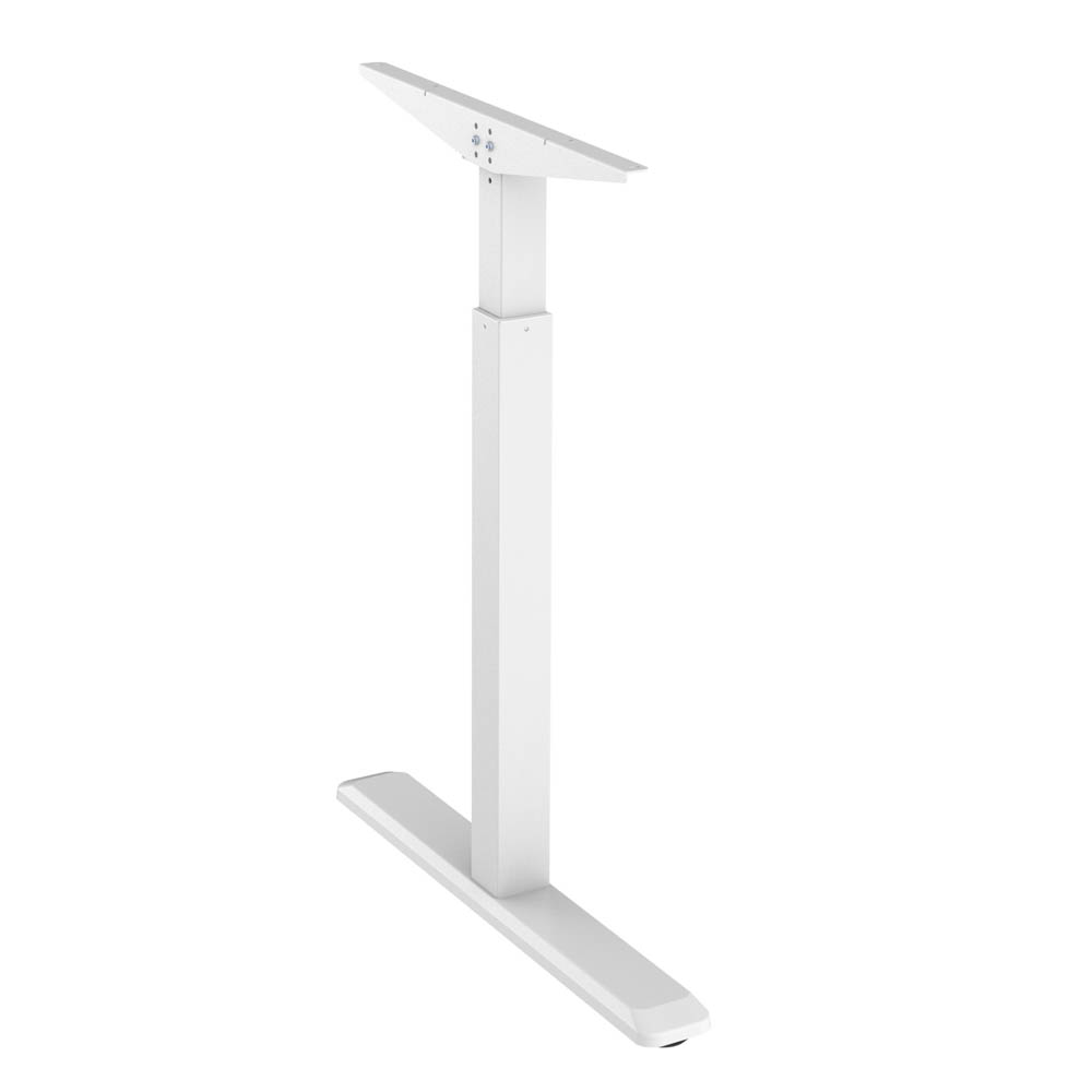  Регулируемый стол с механическим приводом Manual Desk каркас белый столешница белый 36 мм