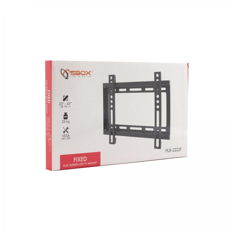 Фиксированный настенный кронштейн для телевизора SBOX PLB-2222F
