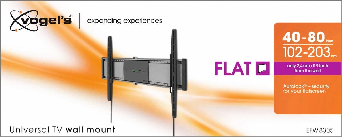 Фиксированный кронштейн для ТВ Vogel's EFW 8305