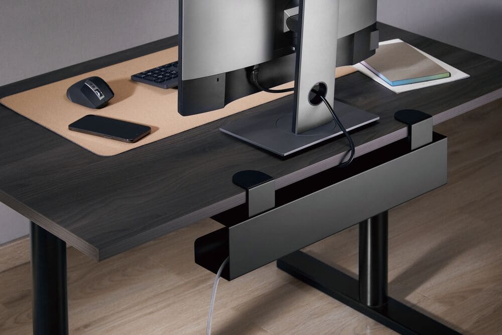 Лоток для проводов Ergosmart Easy Tray (ссылка на статью)